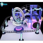Carnival Equipment Rides 360 Degree Manpower Flying Bike Backyard Amusement Park Rides for sale