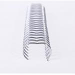 Double Loop 5/8'' Metal Spiral Wire , Electroplating Wire O Bound for sale