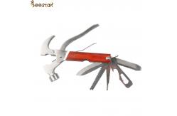 China Stainless Steel Claw Hammer Beekeeping Tools Multi Function 8oz Fiber supplier