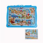 Montessori Magnetic Puzzle Maze Learning Toys With Pen Ocean Beach Eco EVA Plastic for sale