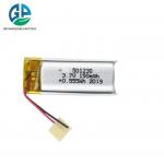 China KC Approved Rechargeable Lithium Polymer Battery 3.7V 150mAh With PCB Wires 150mAh 501230 3.7v for sale