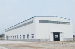 China Single Layor Prefab Steel Structure Workshop Metal Warehouse Construction supplier