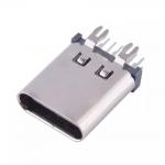 DIP Vertical Mount USB Type C 14 Pin Connector 10.5mm 180 Degrees for sale