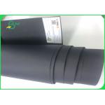 Anti - Curl Customized Luxury Gift Wrapping Black Color Cardboard In Sheets for sale