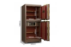 China Solid Steel Fingerprint Commercial Safe Box Bank Grade Biometric H1280mm supplier