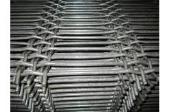 China Acid Resistant 20 Mesh Galvanized Crimped Wire Mesh Bidirectional Flat Woven Steel supplier