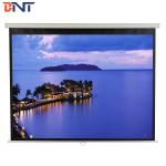 100 Inch Electric Motorized Projector Screen With Double Control Ways for sale