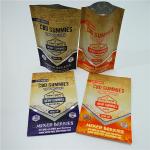 3.5 Grams Dried Flower Weed Packaging Mylar Foil Bags MOPP for sale