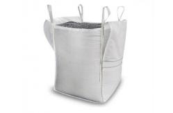 China Tunnel Lift PP Fibc White Building Sand Bulk Bag 6:1 Customized supplier