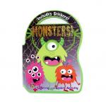 Varnishing Finish Coloring Sticker Book Printing Special Shape Design Accepted for sale