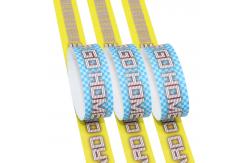 China Custom Logo Tyvek Paper Wristbands For Access Control Sequential Numbering supplier
