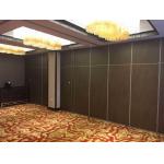 Acoustic Operable Sliding Foldable Partition Wall Panels MDF Laminate Finish