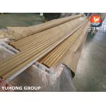 Seamless Copper Alloy Heat Condenser Tube Astm B111 C44300 O61 CuZn28Sn1 for sale