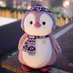 EN71 25cm 30cm Super Soft Penguin Plush Toy For Kids