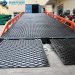 10 Tons Hydraulic Dock Ramp Car Steel Cargo Portable Yard Ramp for sale