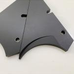 Dark Gray Color End Plate For Roland 700 Ink Duct End Blocks Offset Printing Machinery Parts for sale
