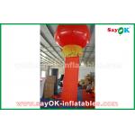 Nylon Cloth Inflatable Lighting Decoration Red Inflatable Lantern Glim Scaldfish for sale