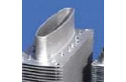 China DELLOK Elliptical Air Preheater Anodized Carbon Steel Fin Tubes supplier