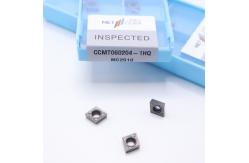 China Fracture Resistance Cermet Turning Tool Inserts Good Surface Smoothness CCMT060204-1HQ MC2010 supplier