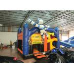 Inflatable Robot Kids Jump House , Amusement Park Games Blow Up Jumping Castle for sale