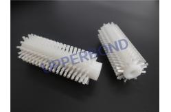 China DWG White Nylon Long Brush Roller For Cigarette Maker supplier