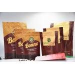 Resealable Aluminum Foil Stand Up Zipper Pouch , Printed k Bags With Valve