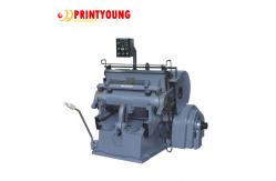 China Cardboard Corrugated Paper Die Cutting Machine 5.5KW Continuous Pressing supplier