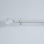 25mm 28mm Diameter Water Streak Acrylic Curtain Rod Accessories Single Bracket for sale