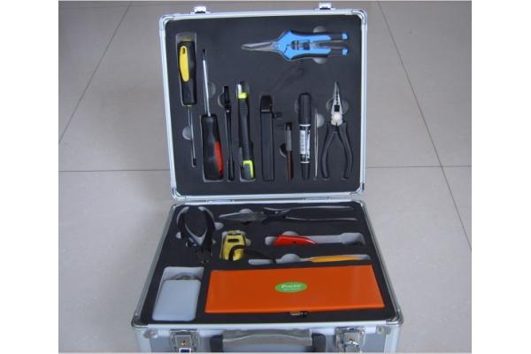 FTTH fiber optic construction tools kit/fiber optic fusion splicing tool kit