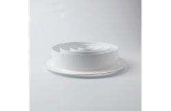 China Extruded Aluminum Round Ceiling Vent Diffuser 400mm Powder Coated supplier