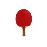 Beginner Playing Table Tennis Paddles Pimple Out / In Rubber With Sponge for sale