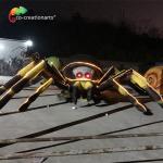 6 meters Artificial Large Animatronic Spider for sale