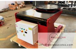 China 3T Hydraulic Welding Positioner , 3 Axis Tiltling And Rotary Welding Turn Table supplier