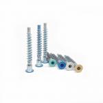 Customized Straight Repair Screws Countersunk Head Hexagonal Roller Coaster Thread for sale