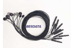 China Sintered Silver Silver Chloride EEG Wired Electrode Biopotential EEG Skin Electrodes supplier