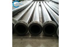 China Smooth Flanged UHMWPE Pipe 2 - 12m For Various Applications supplier