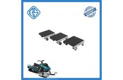 China Towing Garage Snowmobile Dolly Set 3 Inch Swivel Caster Solid Rubber Wheel supplier