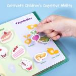 Sedex Matte Art Paper Montessori Quiet Book Children Toy Paste Book