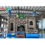 Dino Stroll Inflatable Bounce House Slide With Ball Pit Pool