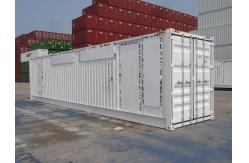 China Waterproof 40 Foot Open Side Container Height 2896MM With Bar Lock Durable supplier