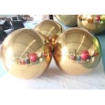 Event Hanging Advertising Giant Gold Decoration Inflatable Mirror Sphere Mirror Ball Mirror Sphere for sale