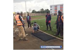 China All Weather Spray Coated Synthetic Jogging Track Flooring Eco-Friendly supplier