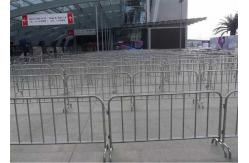 China H1200mm 1500mm Metal Crowd Control Barriers Galvanized Pedestrian Fence supplier