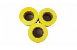 China High Flexibility Waterproof Segregation Caution Tape 1000ft Length 3in Width 1.6mil Thickness supplier