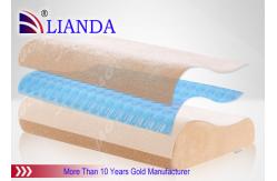 China 100% Gentle Polyurethane Memory Foam Pillows With Removable Velour Cover Machine Washable supplier