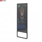 LCD Screen 43inch DIY Smart Mirror Smart Home Gym For Yoga Fitness for sale