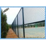 10 FT Length Residential Chain Link Security Fence Mesh 1.0-3.0mm Wire Diameter for sale