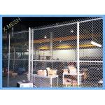 11 Gauge Chain Link Fence Fabric , 50 Foot Chain Link Privacy Screen For Security for sale