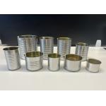 Fresh Seafood Cans in Metal Tin Containers