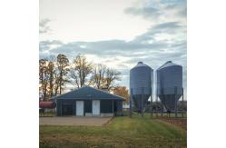 China Q235/Q345 Steel Structure Chicken House Farm Broiler Poultry Shed Construction Design with Durable Sandwich Panel Roofing supplier